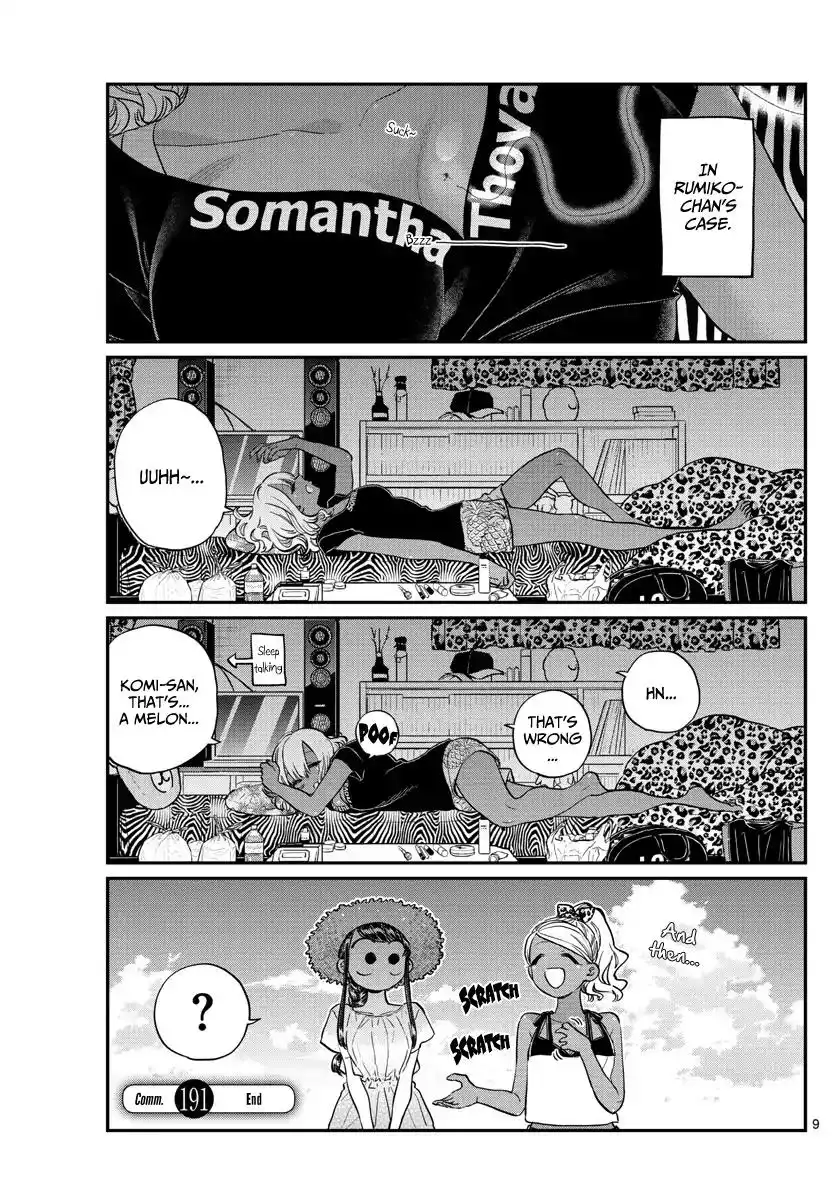 Komi-san wa Komyushou Desu Chapter 191 9